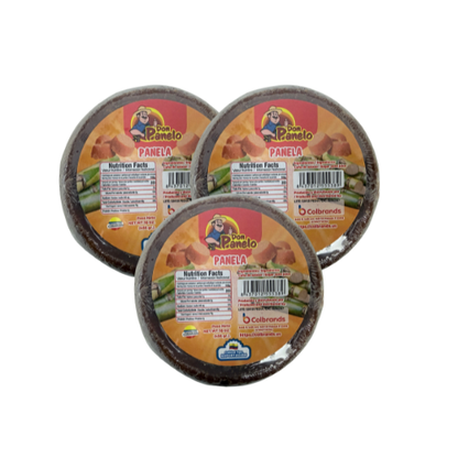 Panela Colombiana Don Panelo 16 oz x3 | Endulzante Natural de Caña
