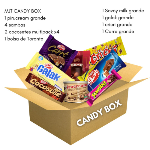 MJT Candy Box: La Caja de Dulces Favoritos para los Amantes del Chocolate