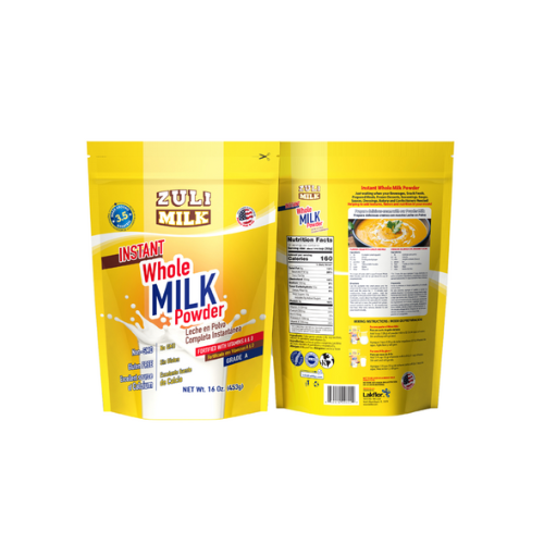 Zuli Milk 16 oz – Leche en Polvo Completa Instantánea